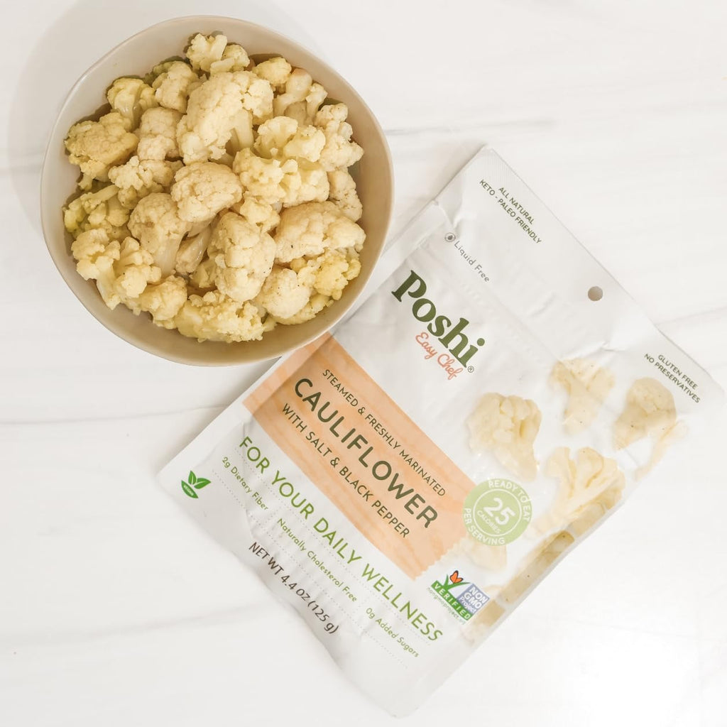 Cauliflower With Salt & Black Pepper
