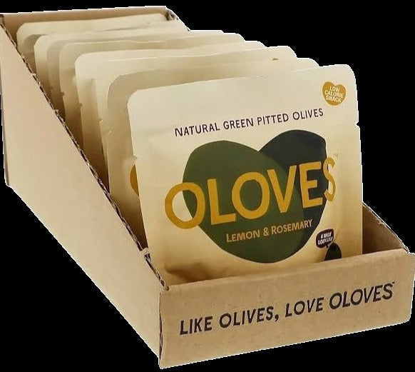 Lemon & Rosemary Pitted Green Olives (10 Pack)