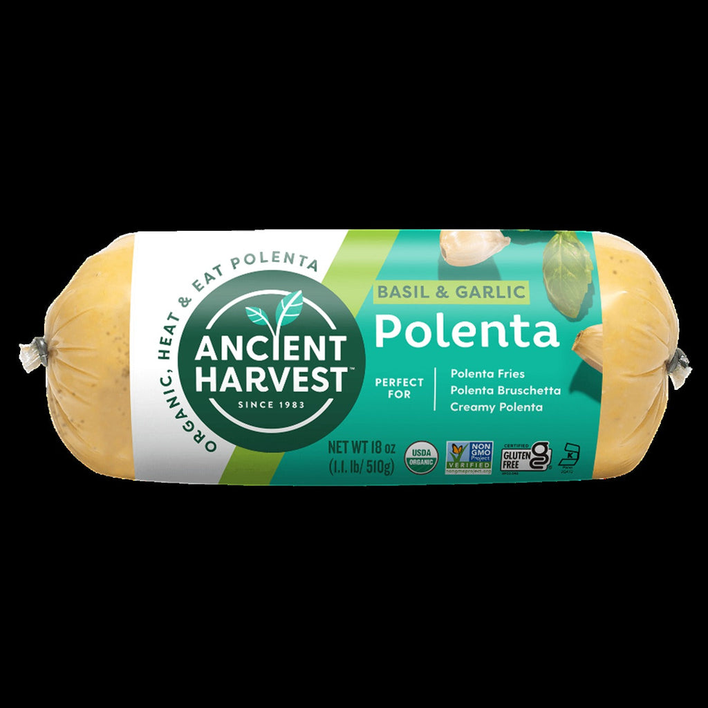 Organic Basil and Garlic Polenta