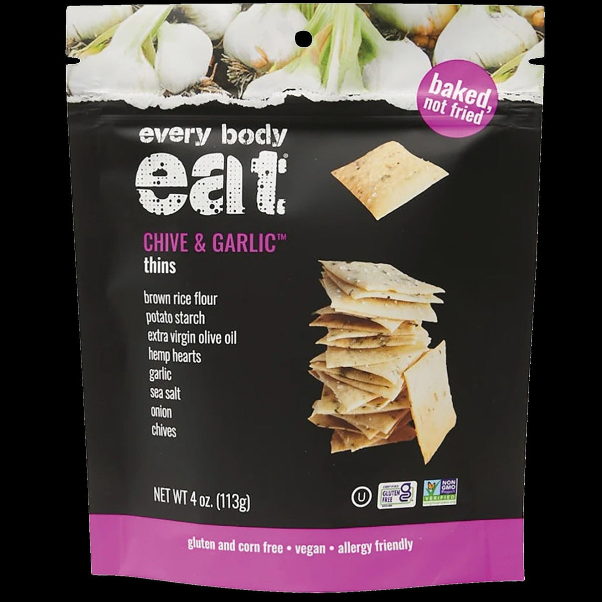Chive & Garlic Thins
