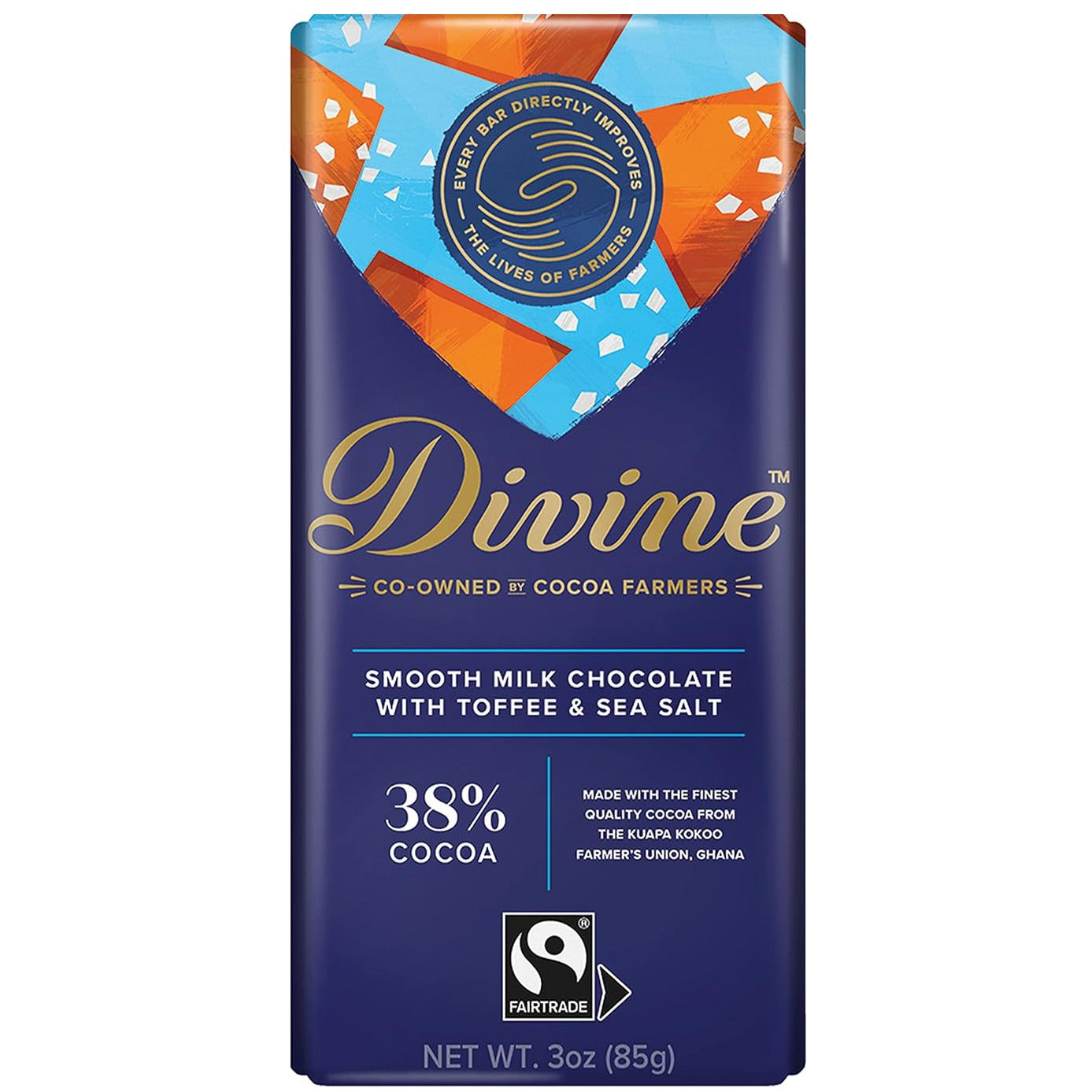 Milk Chocolate with Toffee and Sea Salt (12 CT)