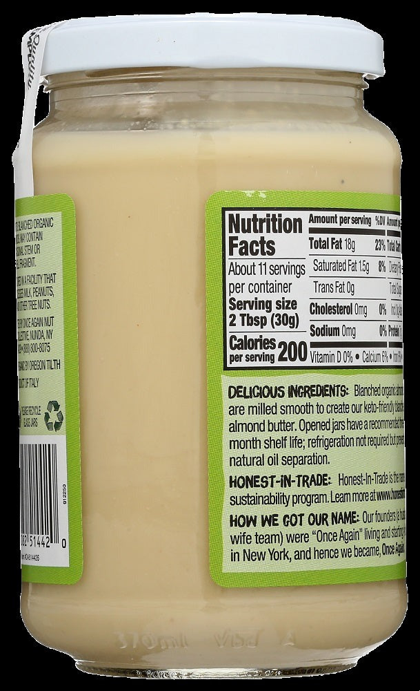 Extra Creamy Blanched Almond Butter