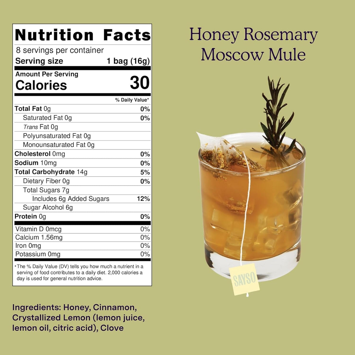 Honey Rosemary Moscow Mule (8 CT)