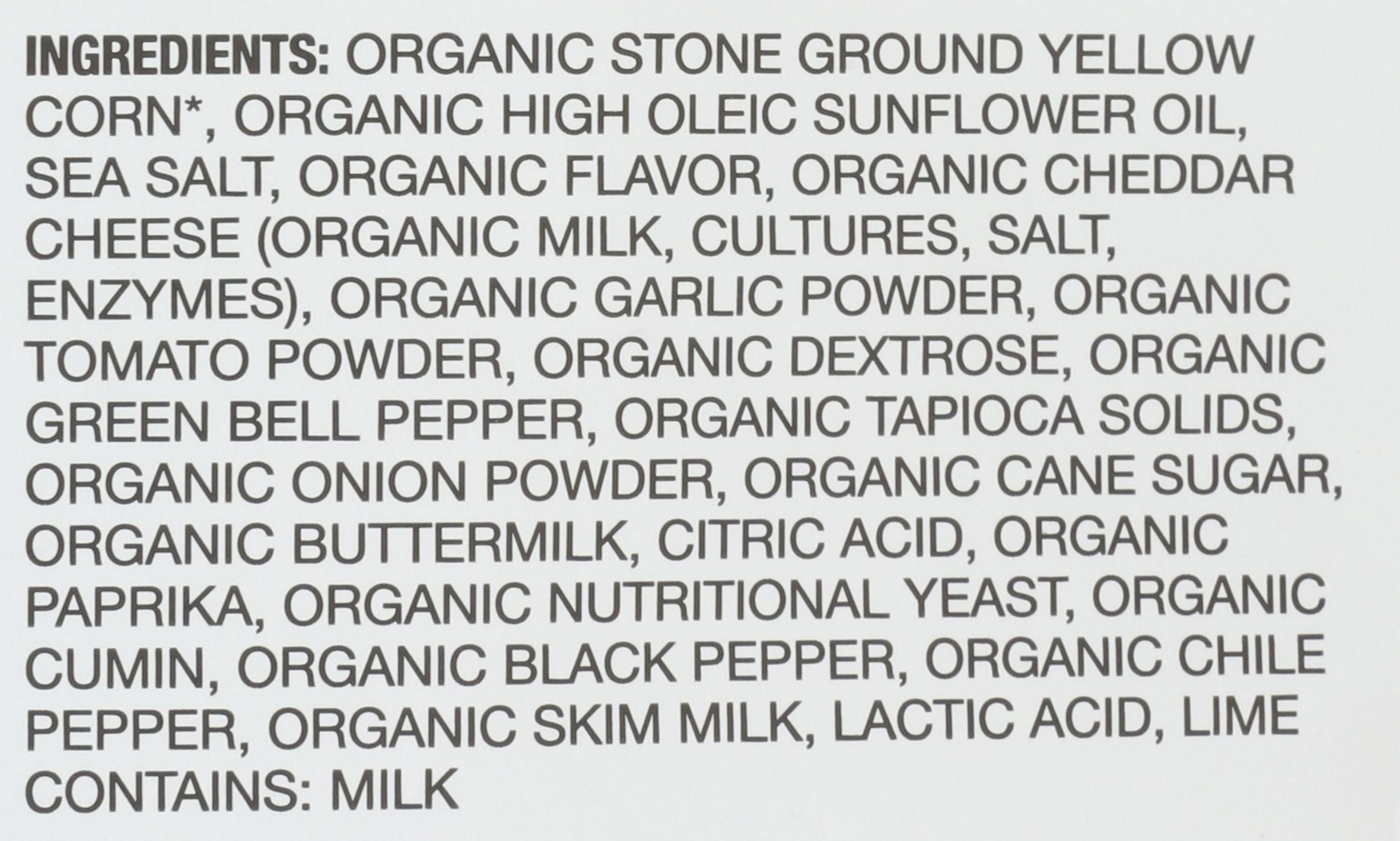 Organic Nacho Tortilla Chips