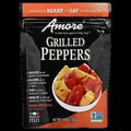 Grilled Yellow and Red Peppers