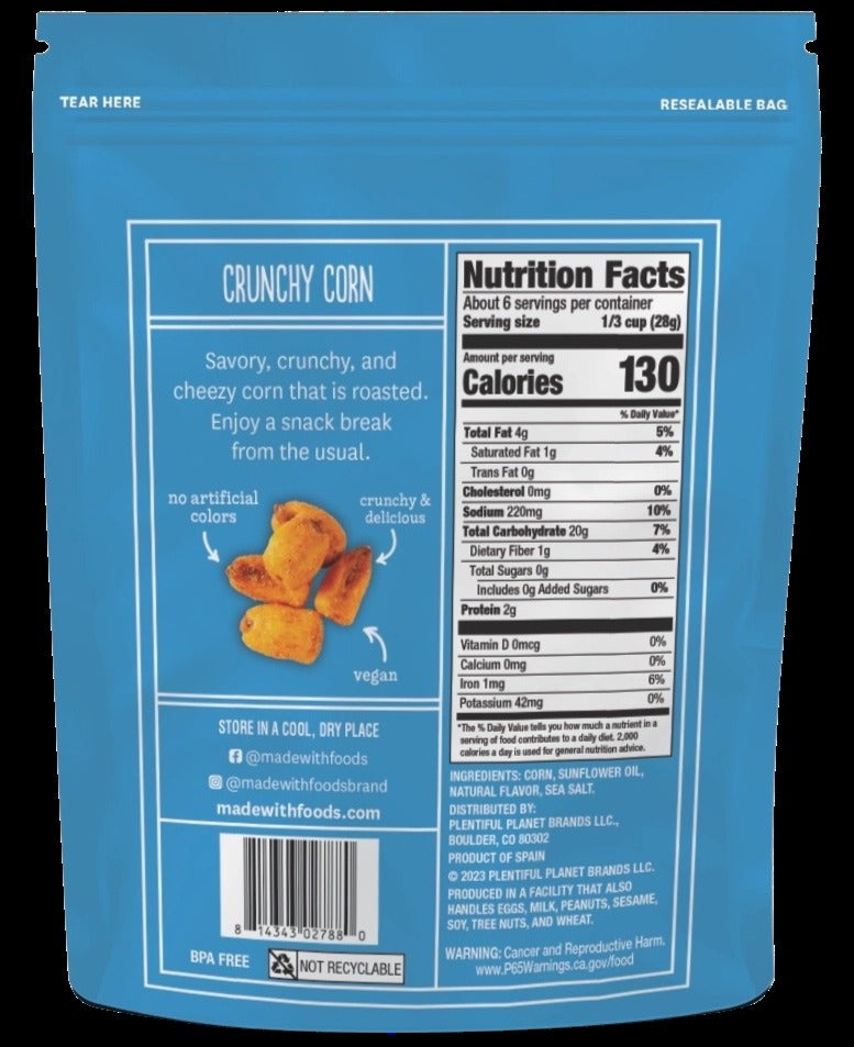 Cheezy Crunchy Corn