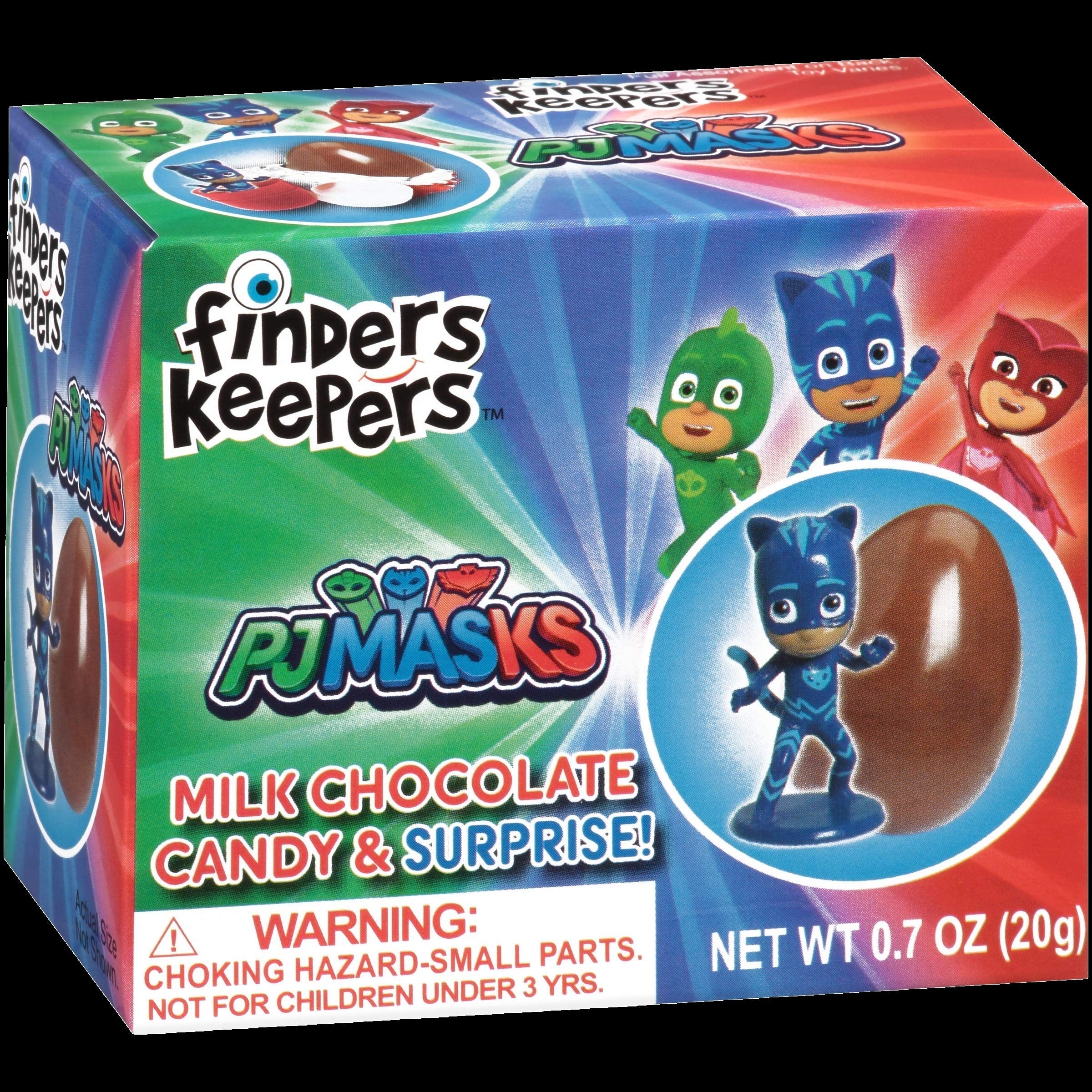 PJ Mask Chocolate Surprise Egg 6ct