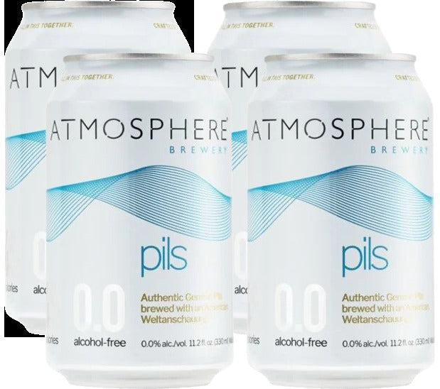 Non-Alcoholic Pilsner 0.0 ABV (4 Pack)