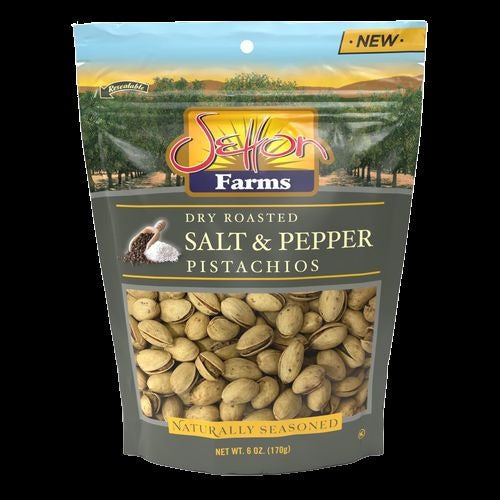 Salt & Pepper Pistachios