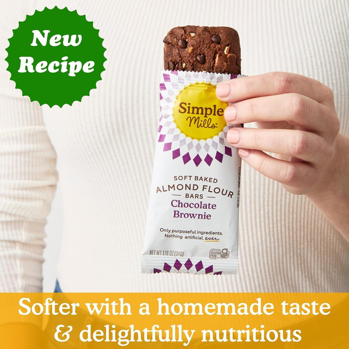 Chocolate Brownie Soft Baked Bars (3 Pack)