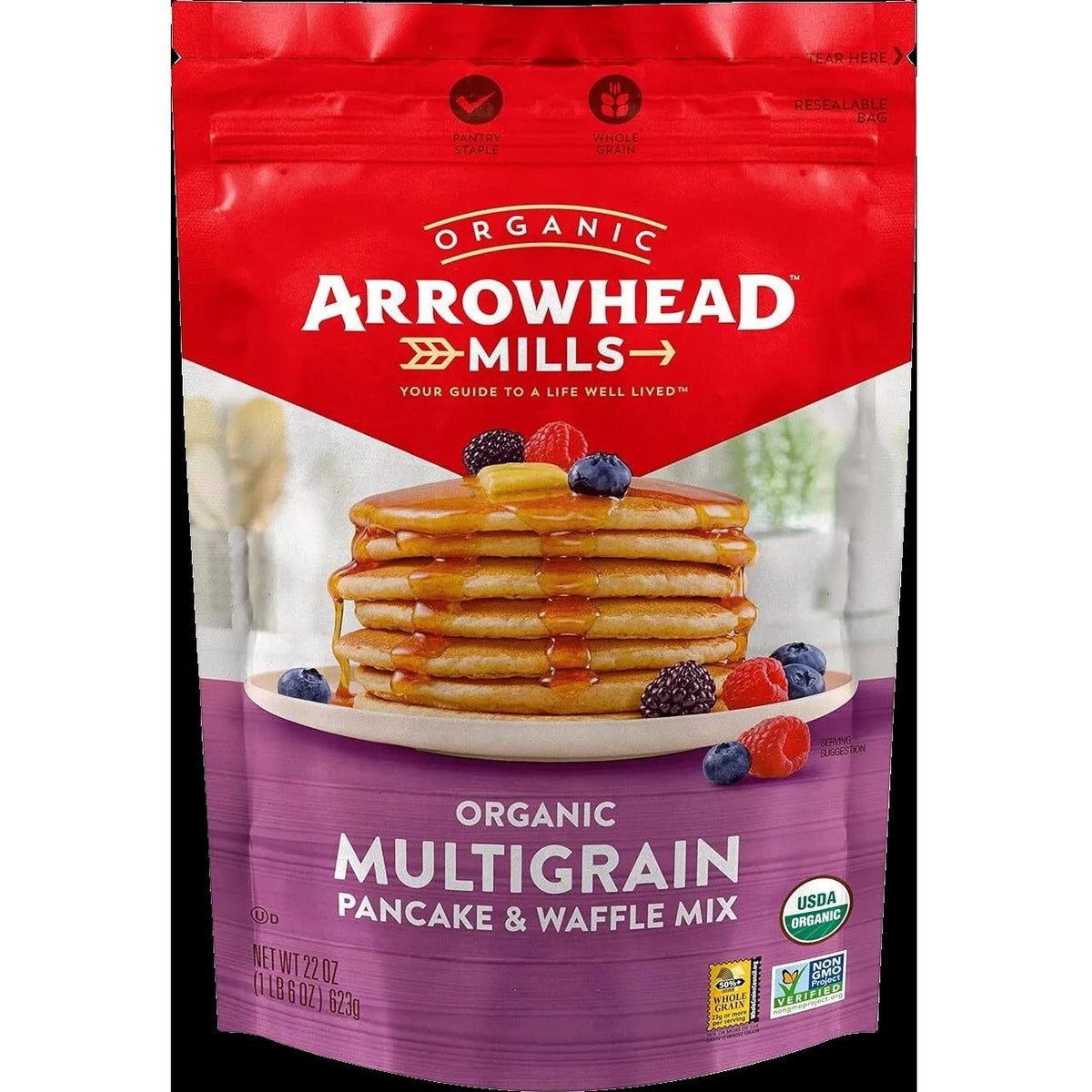 Organic Multigrain Pancake Waffle Mix