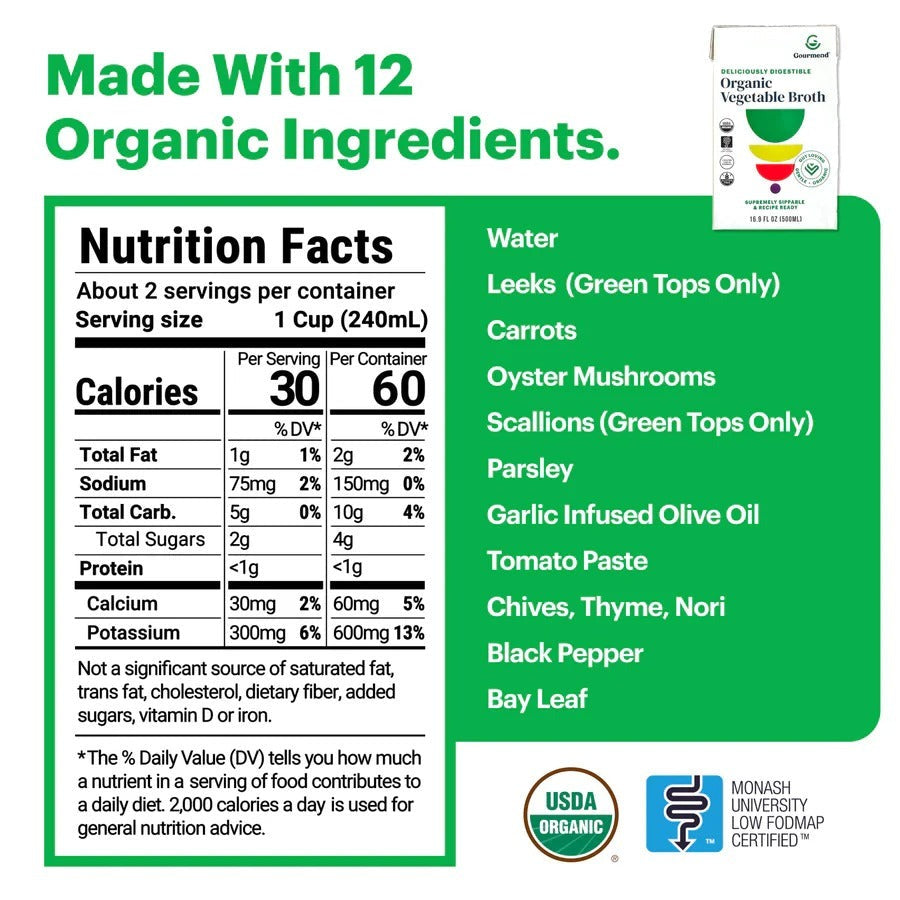 Organic Vegetable Broth