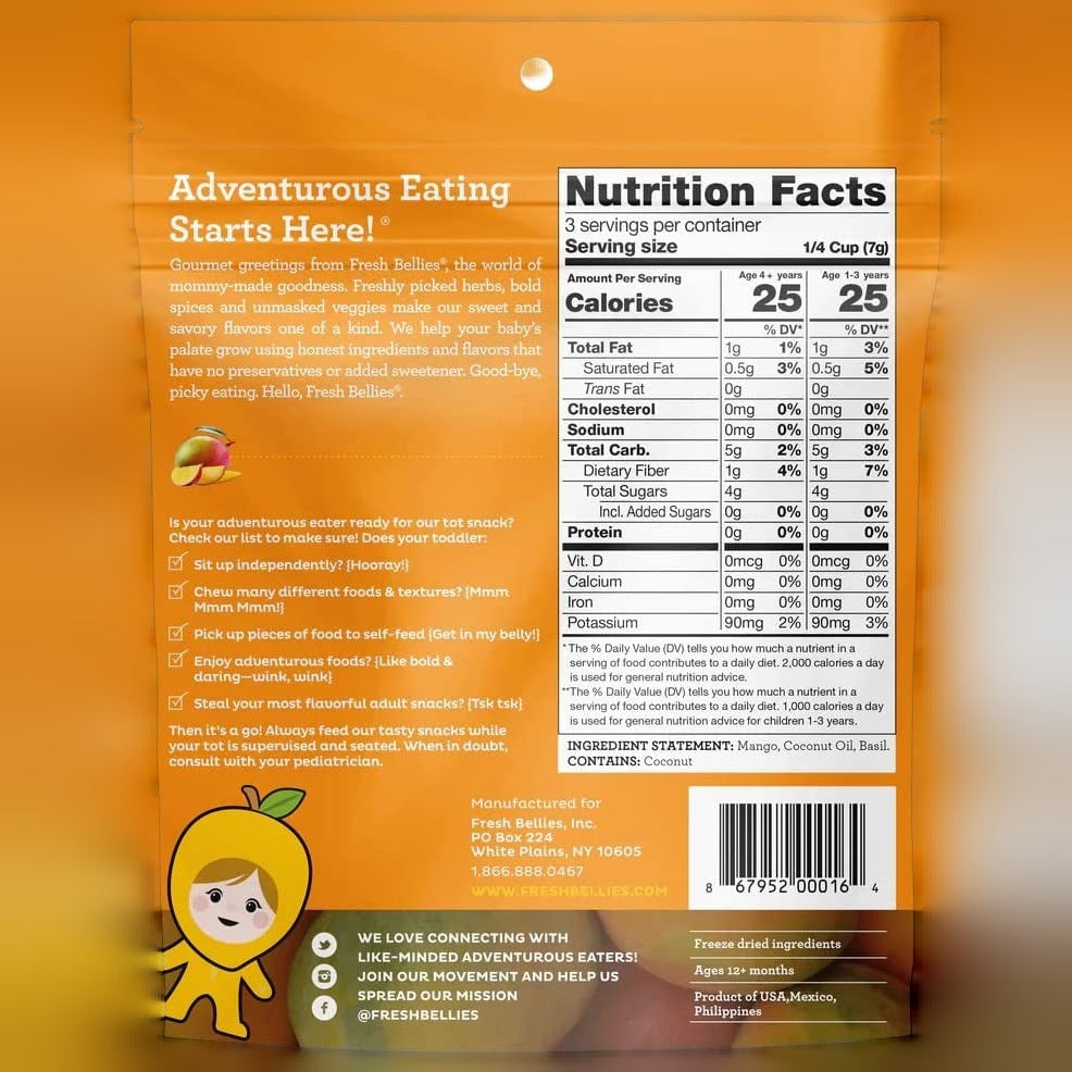 Two To Mango Toddler Snack