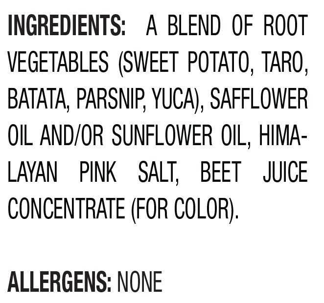 Chip Root Veggie Himalayan Pink Salt