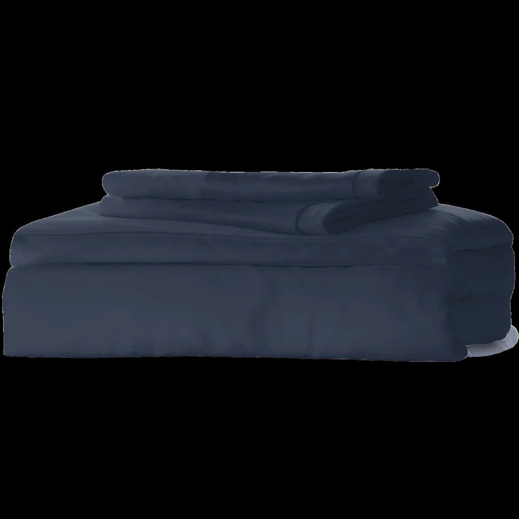 Woven Sheet Set in Suede Blue (Califorina King)