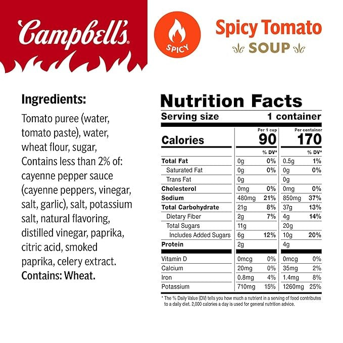 Spicy Tomato Soup Bowl