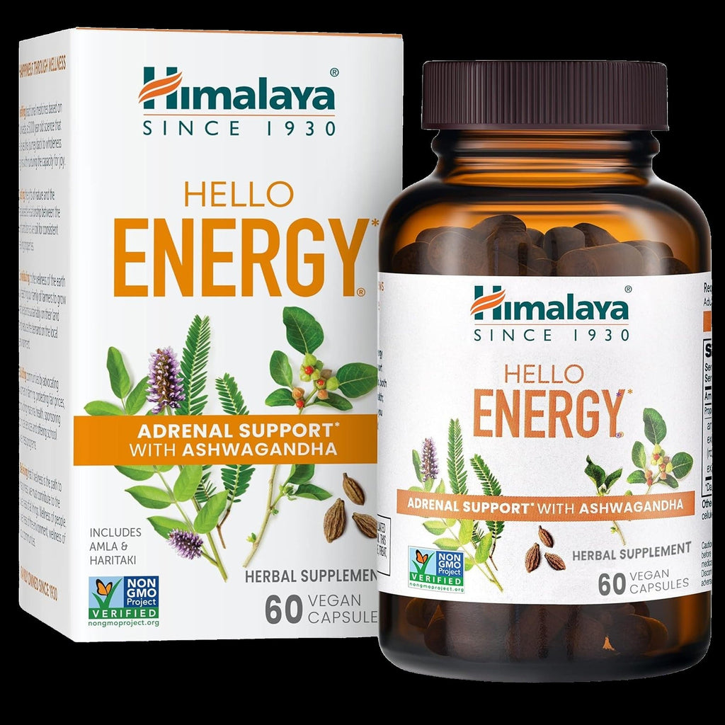 Hello Energy Adrenal Support Vegetarian Supplement (60 CT)
