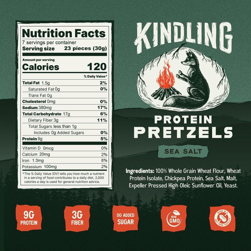 Protein Pretzels - Sea Salt