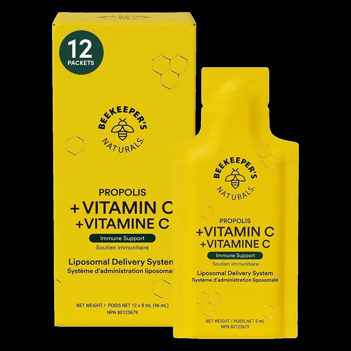 Naturals Liposomal Propolis + Vitamin C (12 CT)