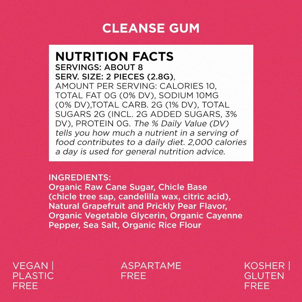 Natural Cleanse Gum (12 Pack)