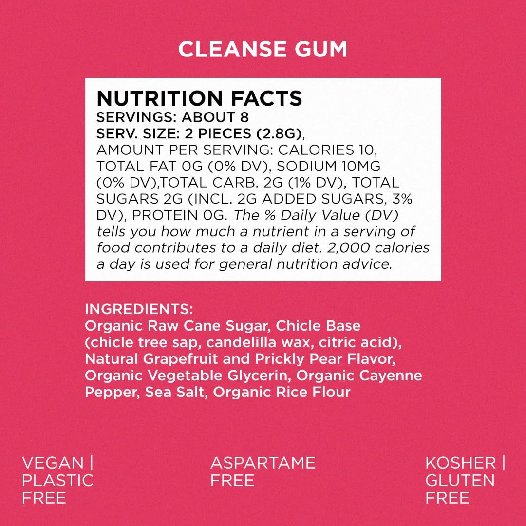 Natural Cleanse Gum (12 Pack)