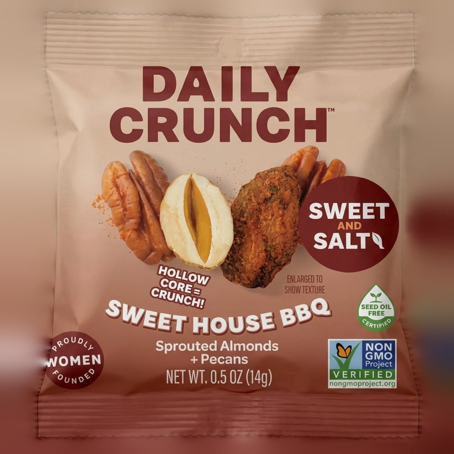 Sweet House BBQ Sprouted Nut Snacks (30 Pack)