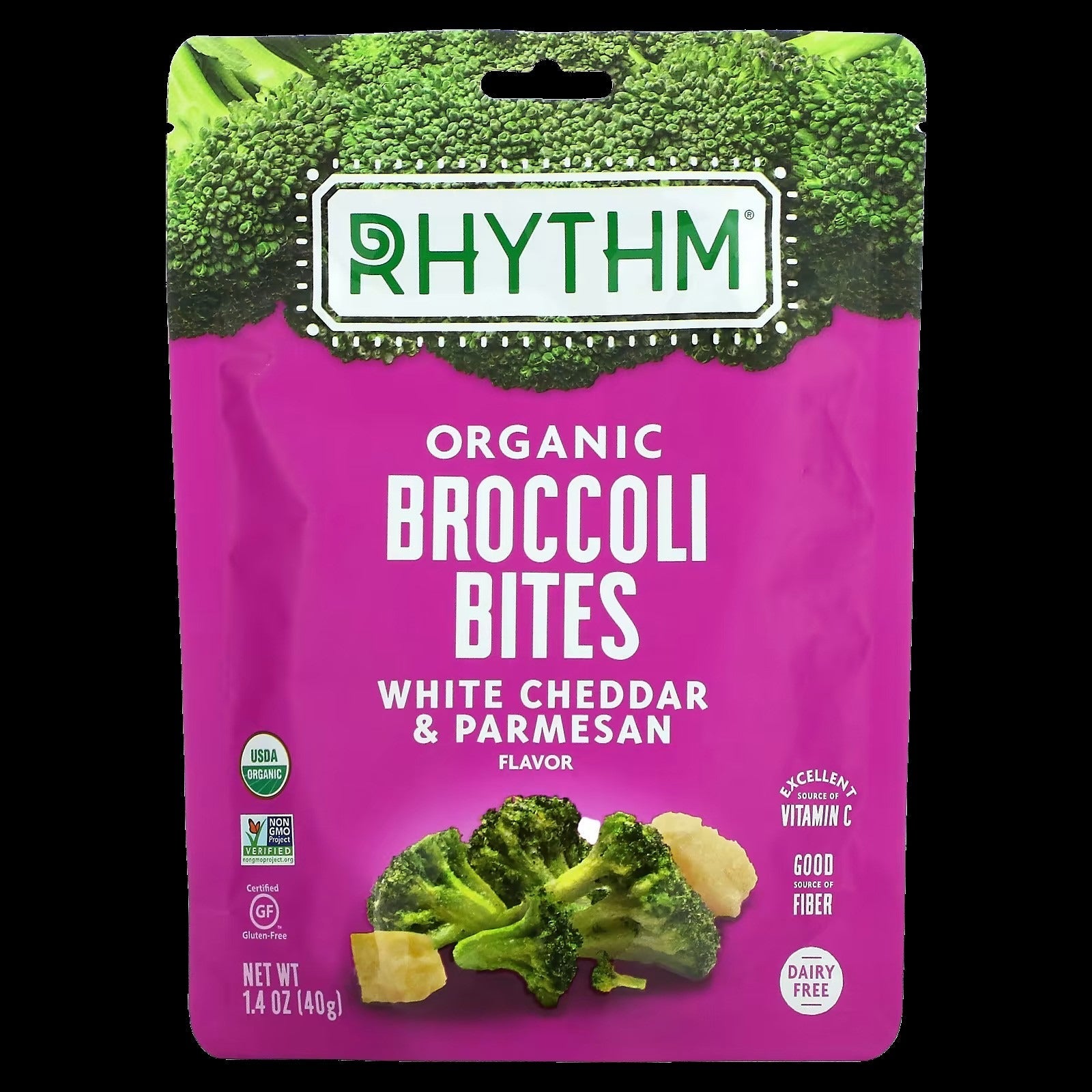 Organic White Cheddar & Parmesan Broccoli Bites