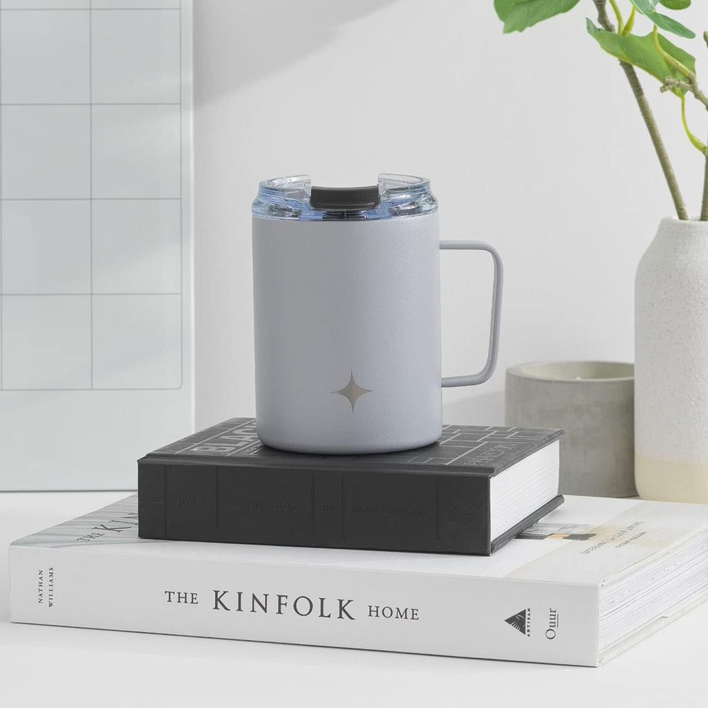 12oz Coffee Mug with Handle - Grey