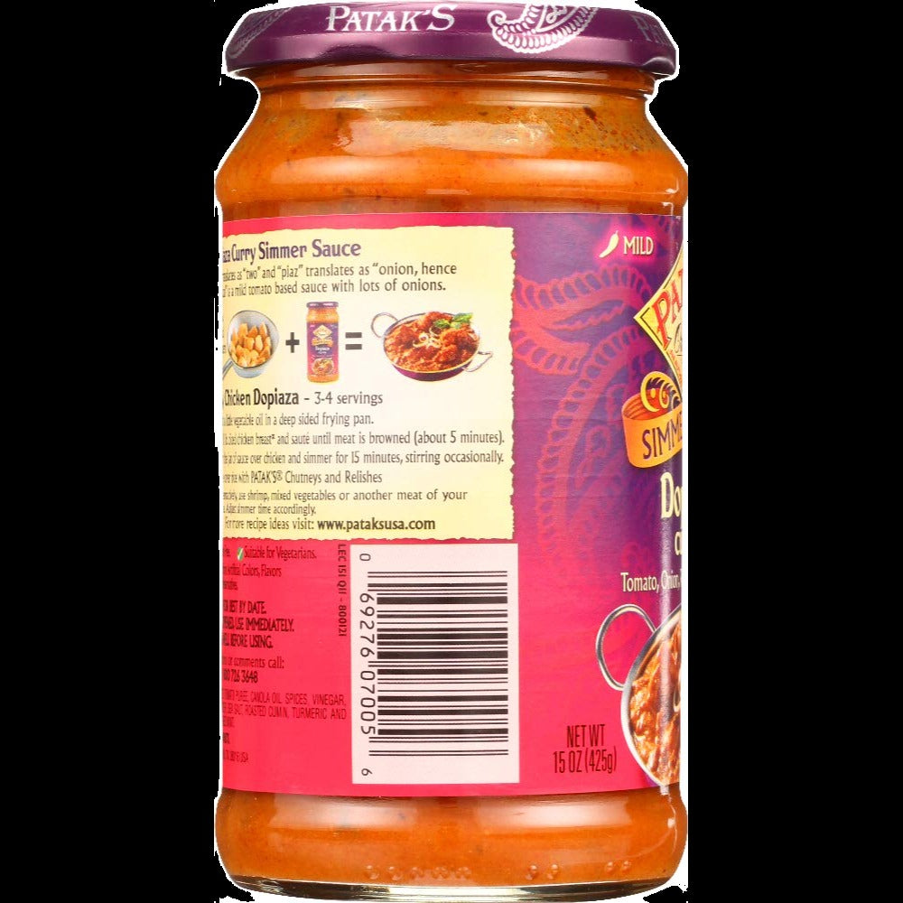 Dopiaza Cooking Sauce