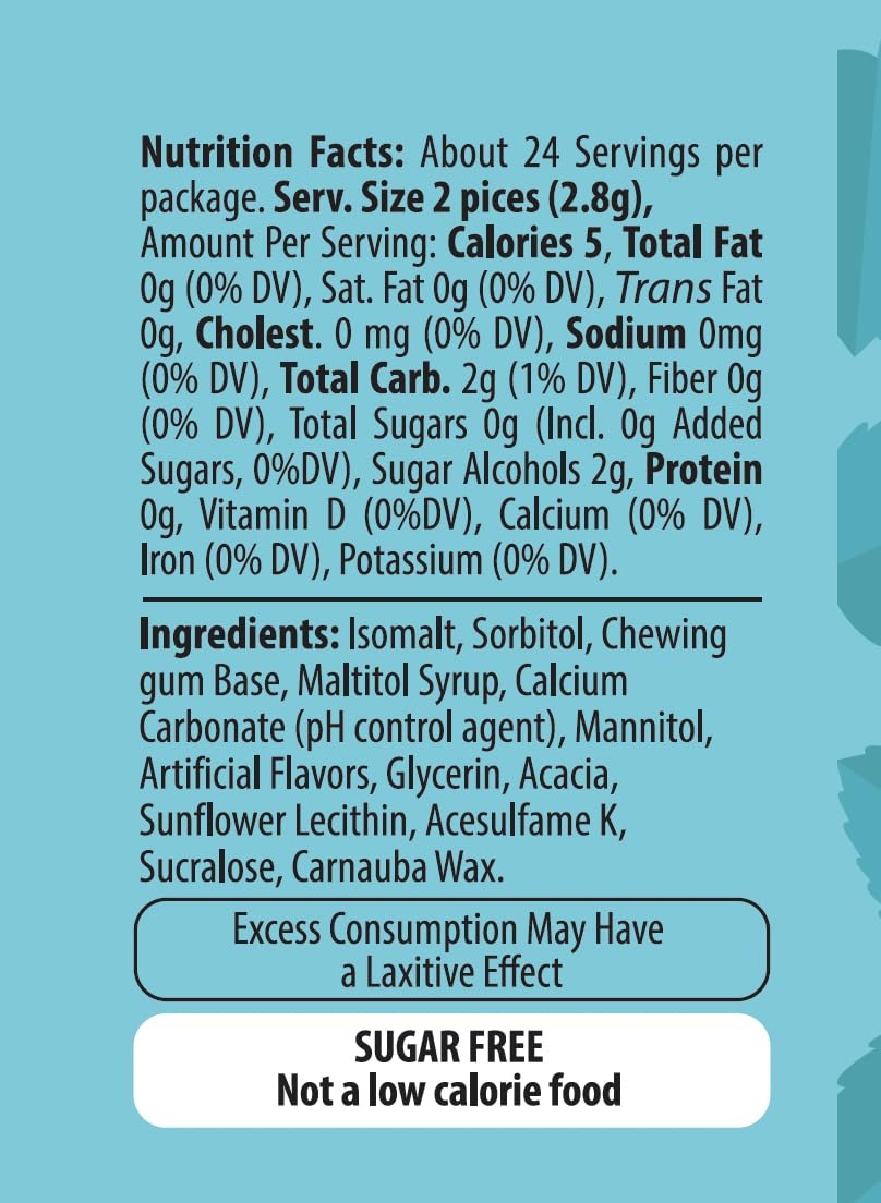 Must Sugar Free Refreshing Mint Gum