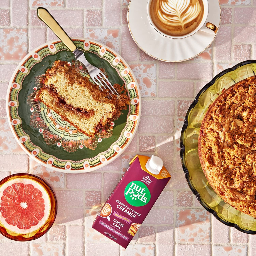 Unsweetened Non-Dairy Coffee Cake Creamer