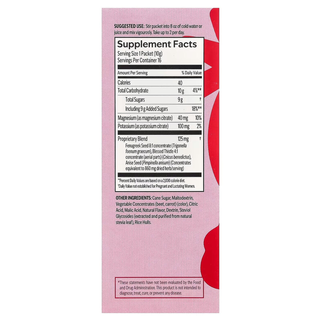 Berry Lactation Drink Mix (16 CT)