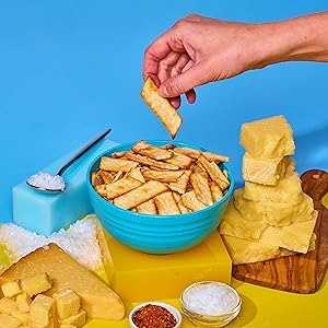 Variety Pack Classic Sea Salt, Double Cheddar, Spicy Cheddar Crackers (12 Snack Bags)