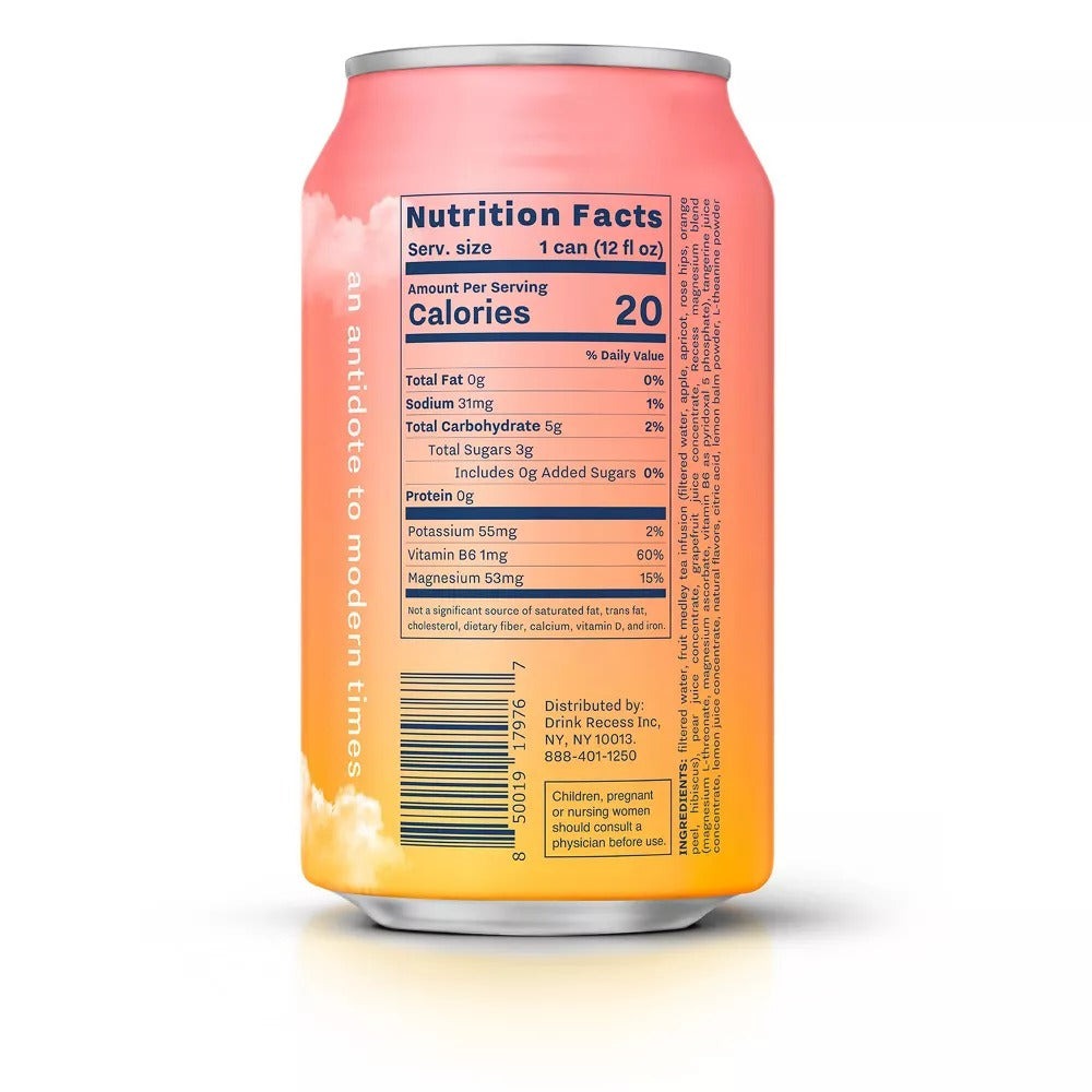 Mood Grapefruit Tangerine Sparkling Water (12 CT)