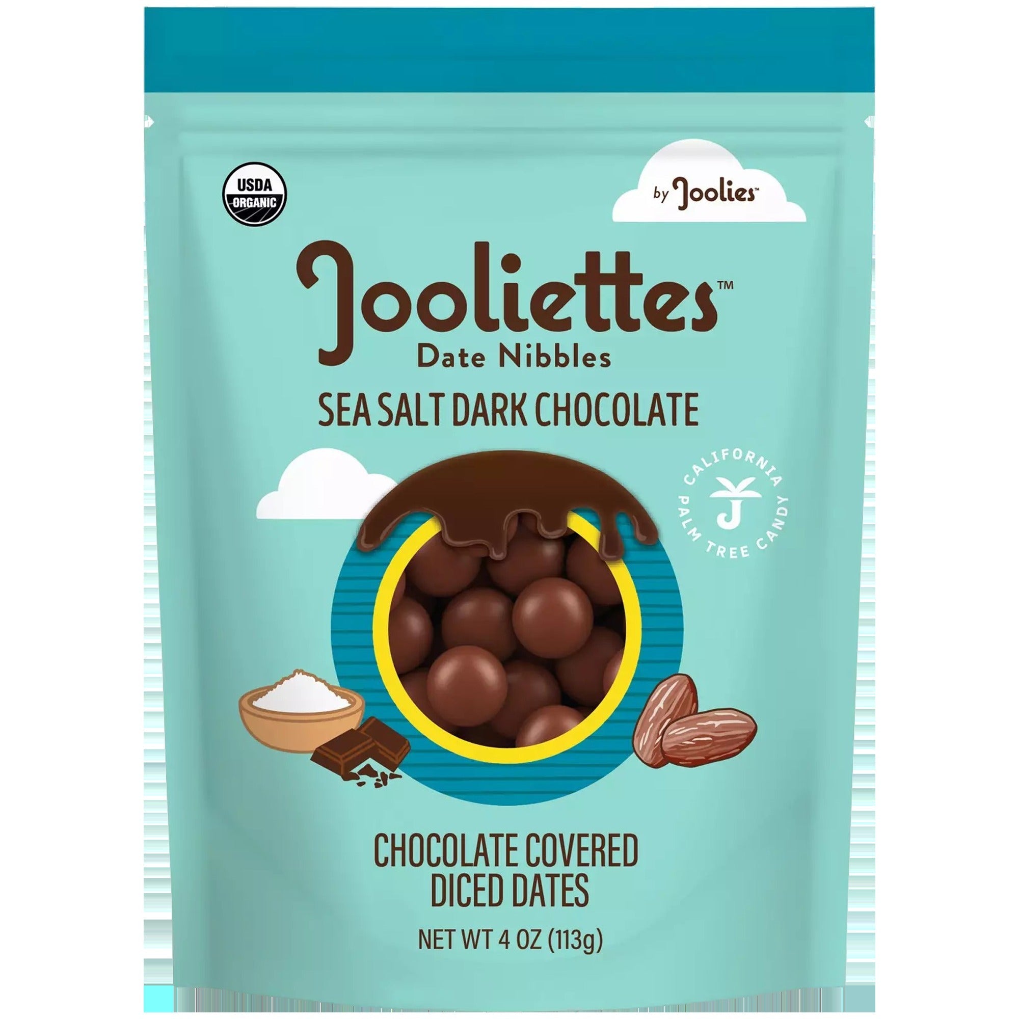 Jooliettes- Sea Salt Dark Chocolate Date Nibbles