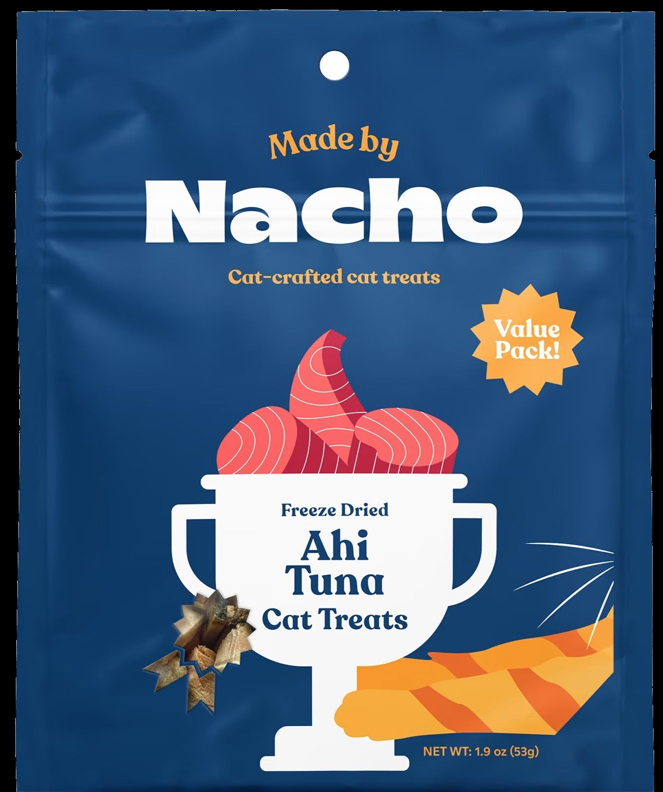 Freeze-Dried Ahi Tuna Cat Treat