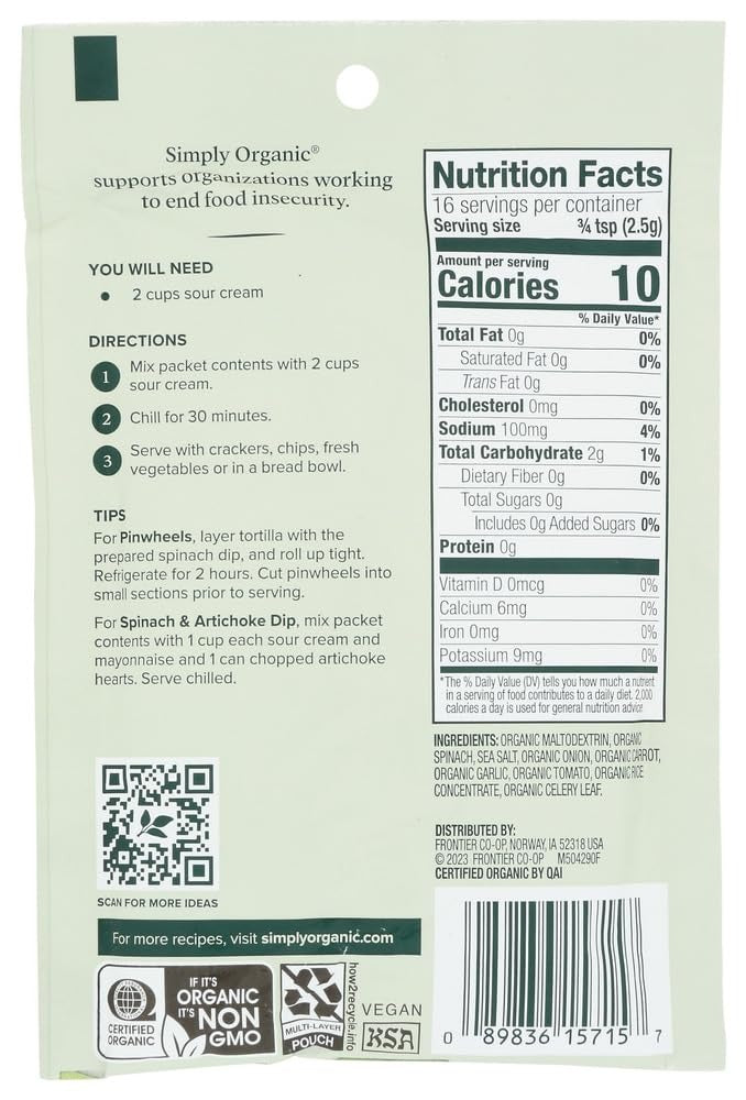 Spinach Dip Mix