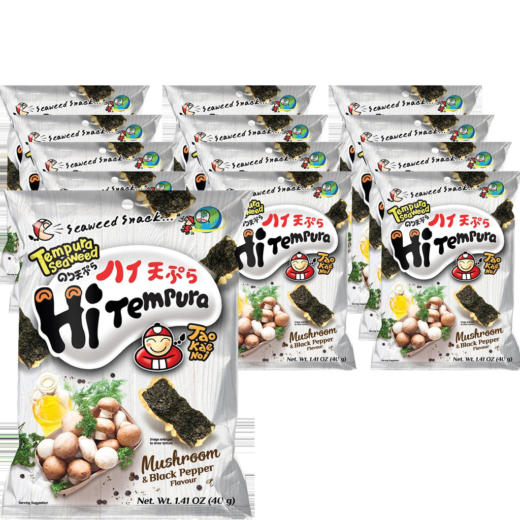 Tempura Seaweed Mushroom & Black Pepper (12 Pack)