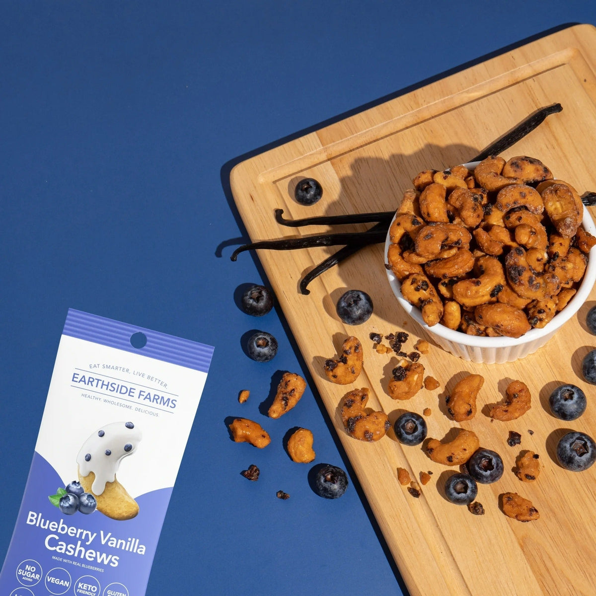 Blueberry Vanilla Cashews (10 Pack)