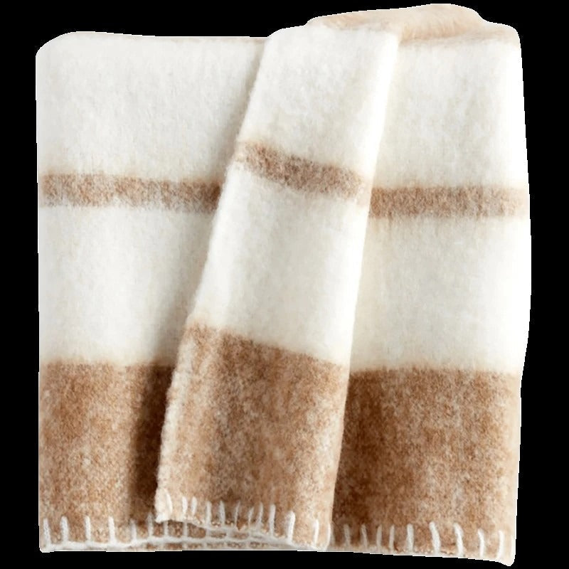 Swiss Double Stripe Throw