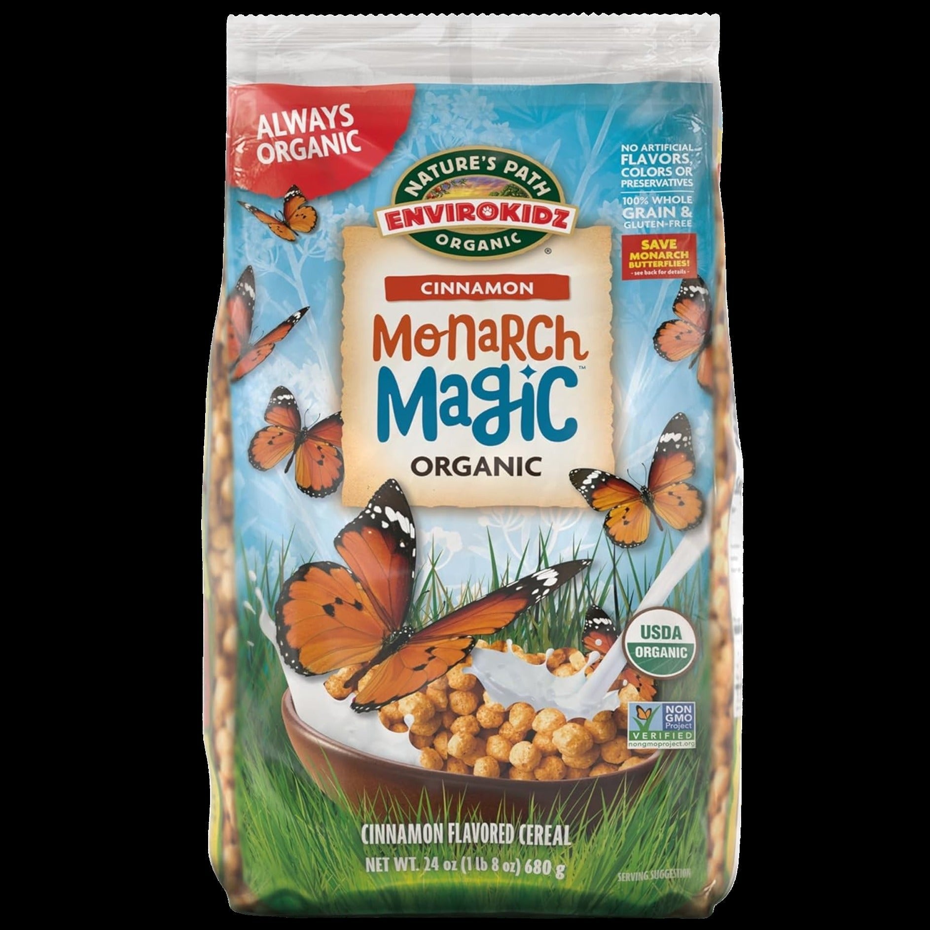 EnviroKidz: Organic Monarch Magic Cinnamon Cereal