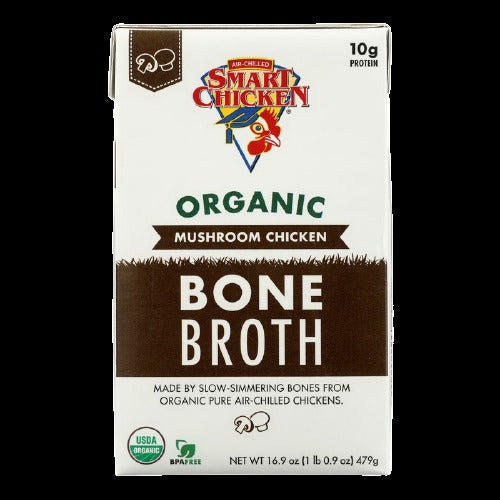 Organic Mushroom Chicken Bone Broth