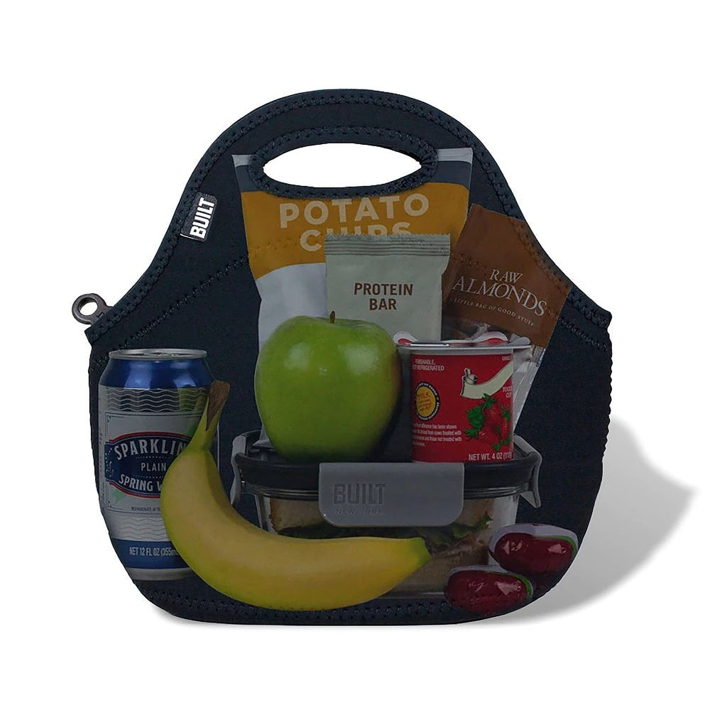 Gourmet Getaway B&W Tie Dye Lunch Bag