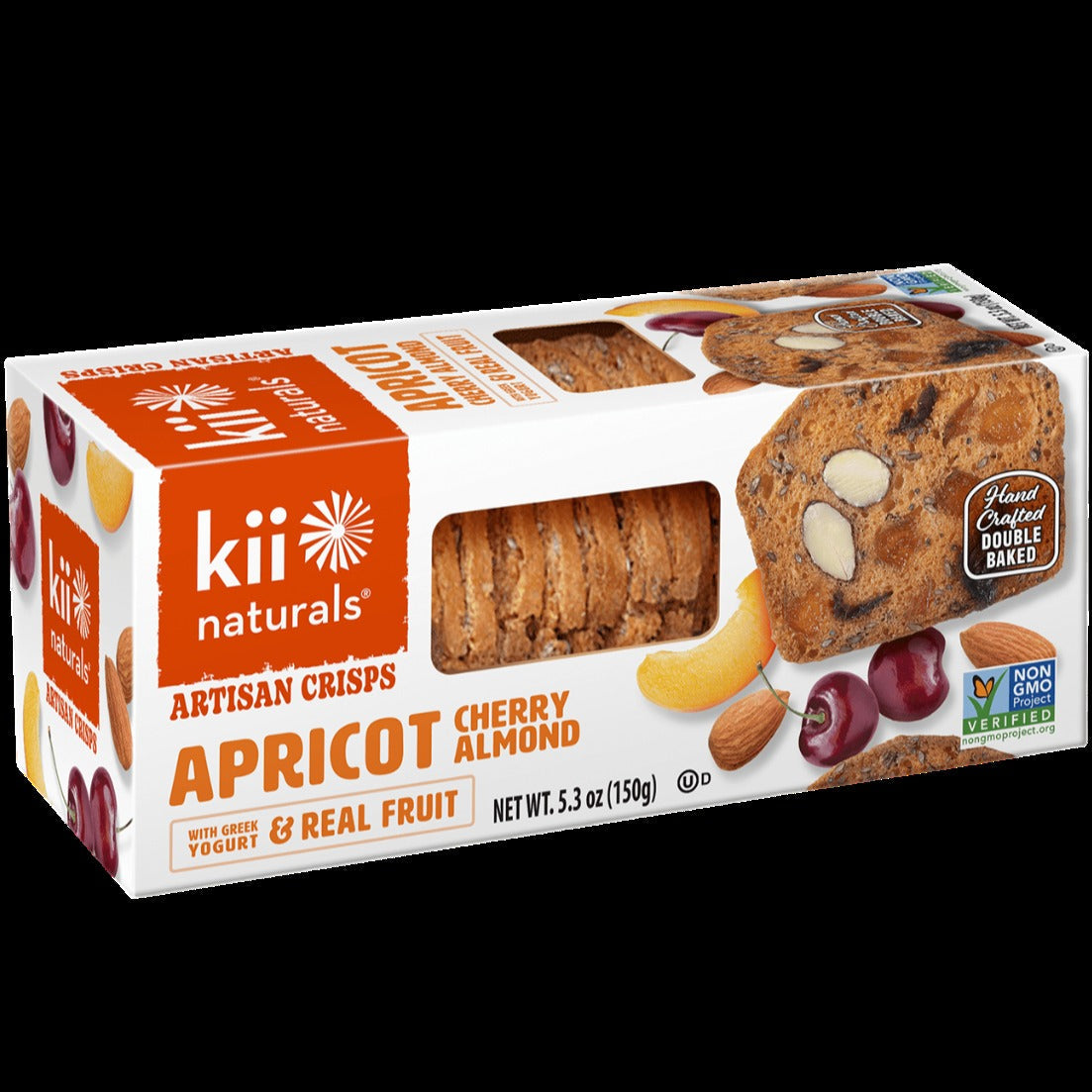 Apricot Cherry Almond Crisps