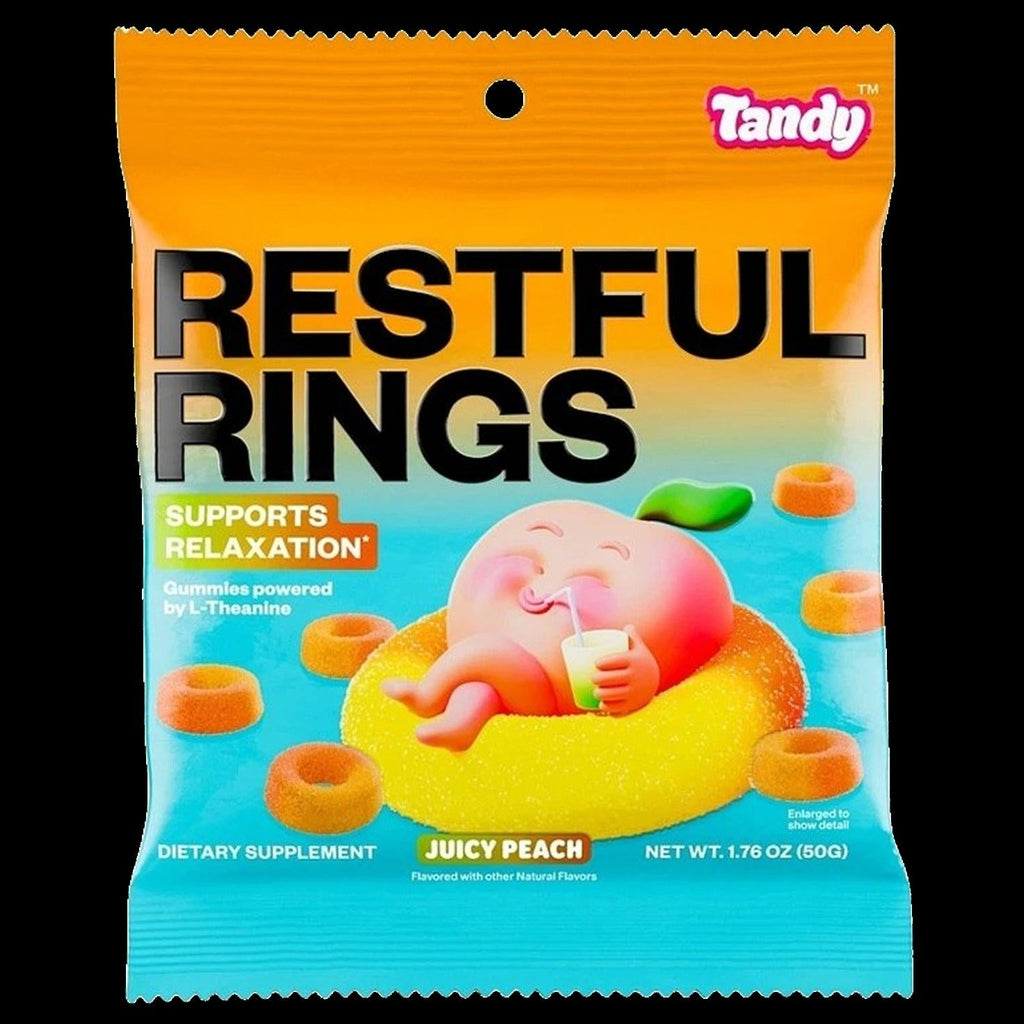 Restfull Rings Juicy Peach Gummies