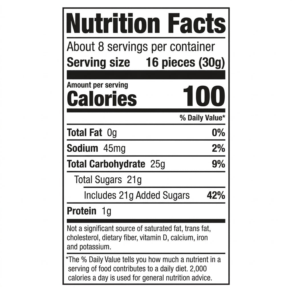 Gummy Clusters Candy (6 Pack)