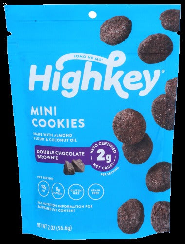 Keto Mini Cookies Double Chocolate Brownie