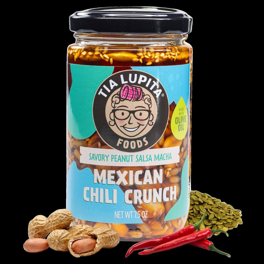 Salsa Macha Chilis with Peanuts and Pepitas