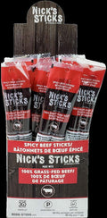 Grass Fed Spicy Beef Stix Snack (25 Pack)