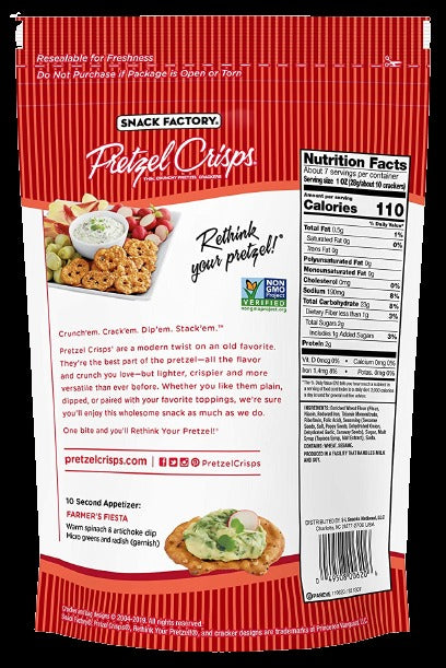 Everything Seasoning Pretzel Crisp